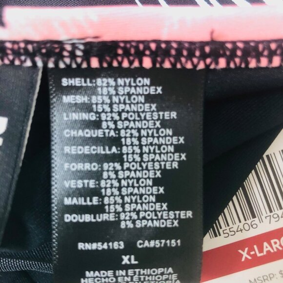 DKNY Halter Swimsuit Women XL UPF Bathing Suit 1 PC Floral Beach Pool $118 NWT - Picture 7 of 9